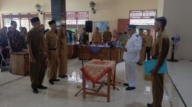 PELANTIKAN PAMONG DAN STAF PAMONG KALURAHAN NGORO-ORO